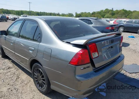 2005 Honda Civic Ex from USA, damaged, VIN 2HGES26785H627341